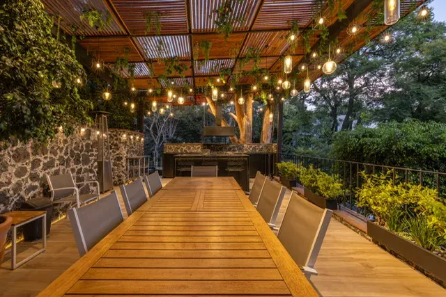 Terraza renovada en Cerrada del Pedregal, Coyoacán